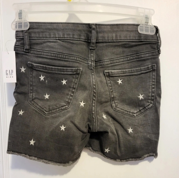 GAP Girls Denim Midi Star Graphic Short Size:10(Slim) - Picture 5 of 6